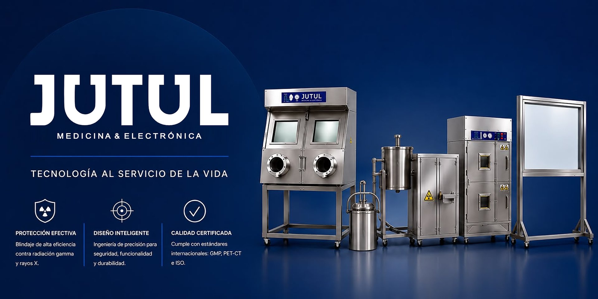 JUTUL Medicina & Electrónica - Ingeniería y Equipamiento para Medicina Nuclear y Radioterapia