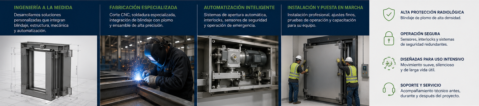 Ingeniería a la Medida, Fabricación Especializada, Automatización Inteligente, Instalación y Puesta en Marcha